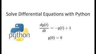 Solve Differential Equations in Python