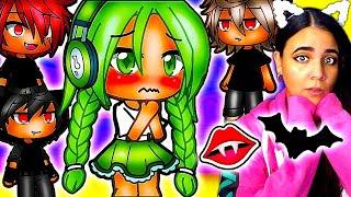 Living with 3 VAMPIRES?! 🩸 Gacha Life Mini Movie Funny Story Reaction