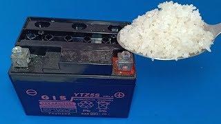 How to repair dead  dry battery at home , Lead acid battery repairation