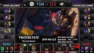 TSM vs CLG Game 1 | Semifinals Season 4 NA LCS Spring 2014 Playoffs | CLG vs TSM G1