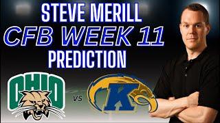 Ohio vs Kent State Predictions, Picks and Best Bets | Wednesday College Football Picks Week 11