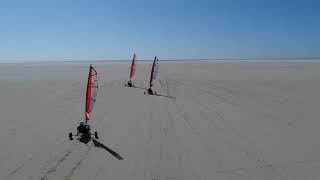 Strandsegeln mit Blokarts auf Rømø mit www.sand-tours.de -1