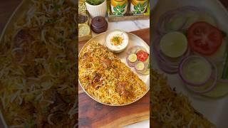 Chicken Dum Biryani Recipe #shorts #biryani #viralvideo