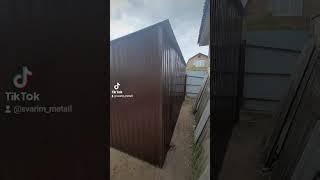 Хоз блок I Металлический хозблок I Хозяйственный блок на дачу