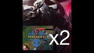 GOD KING DARIUS IS DARK SOULS BOSS (TWO PENTAS ONE GAME)