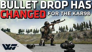 HOW TO AIM WITH KAR98K - Bullet drop has CHANGED! - PUBG