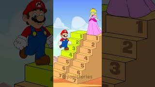 Peach vs Mario - Perfect Step Challenge | Mario