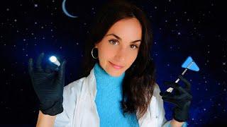 Esame dei nervi cranici notturno | ASMR ITA | Cranial Nerve Exam Roleplay 