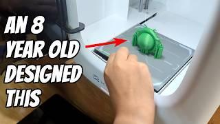 This is the best 3D printer I have seen for kids! AOSEED X-Maker Joy