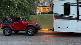 Jeep JK Flat Tow Setup Part 1