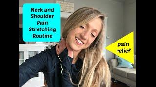 Neck Pain and Shoulder Pain Stretch routine