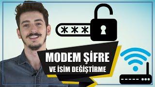 Modem Wifi İsim ve Şifre Değiştirme