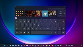 Как включить виртуальную клавиатуру в Windows 11 ?