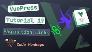 VuePress Tutorial 19 - Pagination Links