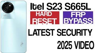 itel s23 S665L frp bypass latest security / itel s665L hardreset