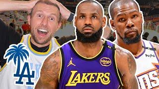 LEBRON VS. DURANT! 22-Comeback der Lakers LIVE  #VLOG6