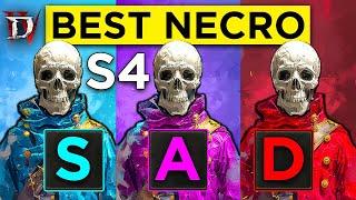 D4 Season 4 Ultimate Necromancer Tier List