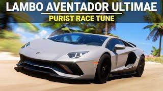 Forza Horizon 5 - 2021 Lamborghini Aventador Ultimae, FH5 Purist Race Build, Tune & Gameplay