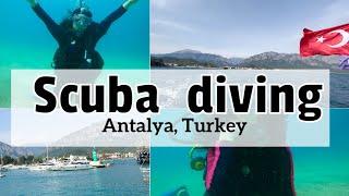 Scuba diving | Antalya 2022 | Turkey | Life changing Experience | Diving in the Mediterranean Sea