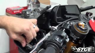 How to remove stock bodywork on a 15-17 Yamaha YZF-R1 from SportbikeTrackGear.com