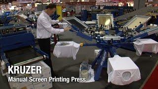 Kruzer - M&R Screen Printing Equipment - Manual Screen Printing Press