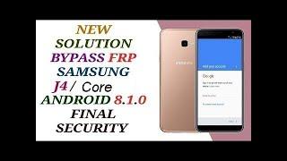 Samsung J4 Core  J410F frp bypass google account oreo 8 1 0