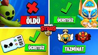 BEDAVA Brawl Pass Plus || ÜCRETSİZ Kostüm ve TAZMİNAT || Spike Öldü || Brawl Stars