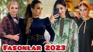 Saylanan turkmen moda koynek fasonlar | Dresses for women | durli fason 2023