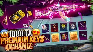  1000 ta PREMIUM KEYS OCHAMIZ - M762 YOMG'IRI? - OCHISHGA ARZIYDIMI YOKI YOQ? - PUBG MOBILE