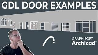 036 Archicad GDL Door Examples