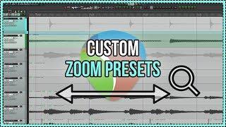 Custom Horizontal Zoom Presets in REAPER