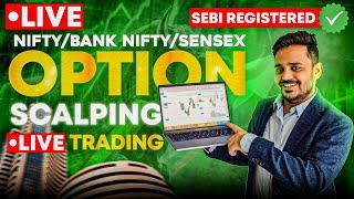 LIVE TRADING BANKNIFTY  NIFTY and SENSEX OPTIONS 19 JUN #livetrading