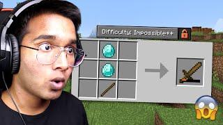 Minecraft But Its IMPOSSIBLE Difficulty!