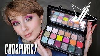 Jeffree Star x Shane Dawson Conspiracy Palette| Первые впечатления и макияж