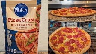 PILLSBURY PIZZA CRUST Thin & Crispy Mix