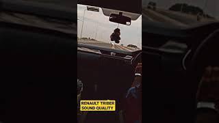 RENAULT TRIBER SOUND QUALITY, ROAD TEST 