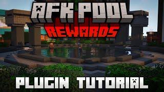 How to add an AFK POOL to your Minecraft server! AFK Pool Rewards Plugin Setup Tutorial