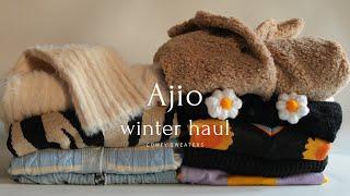 Ajio Sweater Haul | Affordable & Aesthetic Sweater Haul