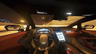 Lamborghini TEMERARIO 2025 Night Drive (POV) - Assetto Corsa