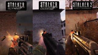 Сравнение начального оружия S.T.A.L.K.E.R 2 vs CoP vs Gunslinger Mod