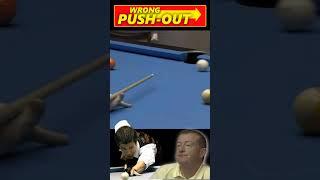 Wrong Push Out | Thanh Nam Nguyen vs Steve Davis #shorts #9ball