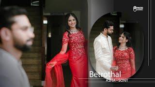 Asha Sony Betrothal Highlight video