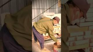 the process of making a furnace using simple methods and tools #shorts