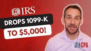 1099-K Threshold Drops to $5,000: What Every Small Business Owner Needs to Know