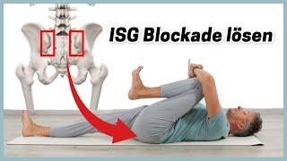 ISG BLOCKADEN lösen mit diesen 3 Übungen (Rücken Yoga)