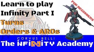 Learn to play Infinity - turns, orders & AROs