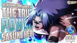 NxB NV: Sasuke Uchiha (Hebi) Attack Mission Gameplay [Boosted] | Naruto x Boruto Ninja Voltage