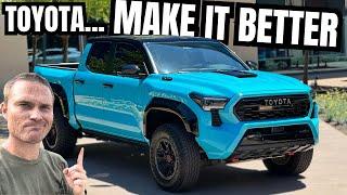 5 Ways Toyota Can IMPROVE Their $63,000 Tacoma TRD Pro...