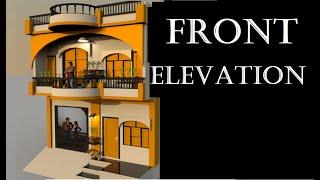 how to build low budget front elevation house  by priya soni on youtube  build your dream house