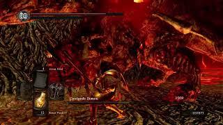 Fighting Demon Firesage then Centipede Demon on NG+1 - Dark Souls: Remastered - Episode 77